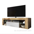 Hochglanz-UV-Holz-LED-TV-Standschrank